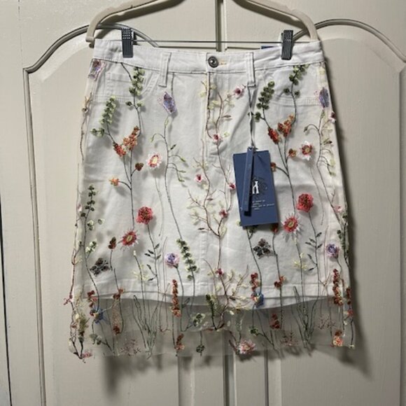 Hydraulic/Skirt/Size M/White - Picture 1 of 3